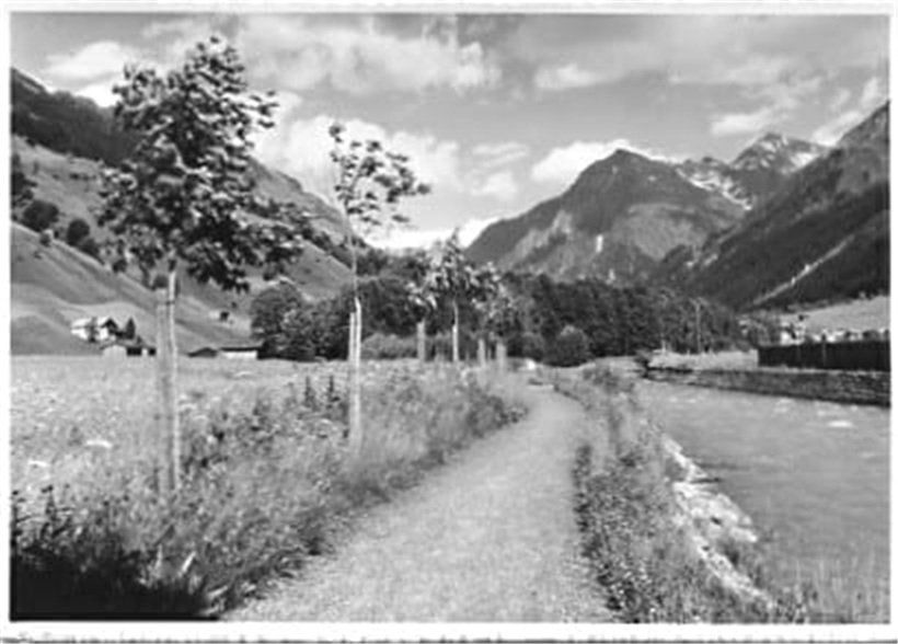 Ansichtskarten: Klosters, Diethelmpromenade – Gebraucht aus Ottikon b.Kemptth. von Neptun1974