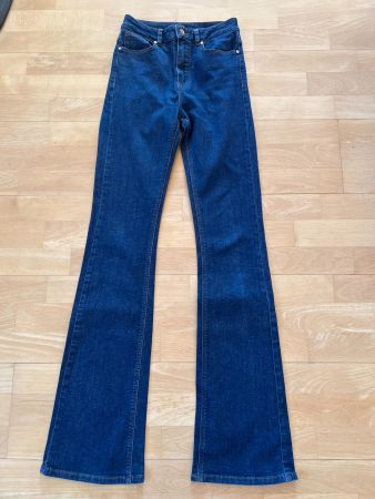 Massimo Dutti Damen Jeans Hose in 34, blau
