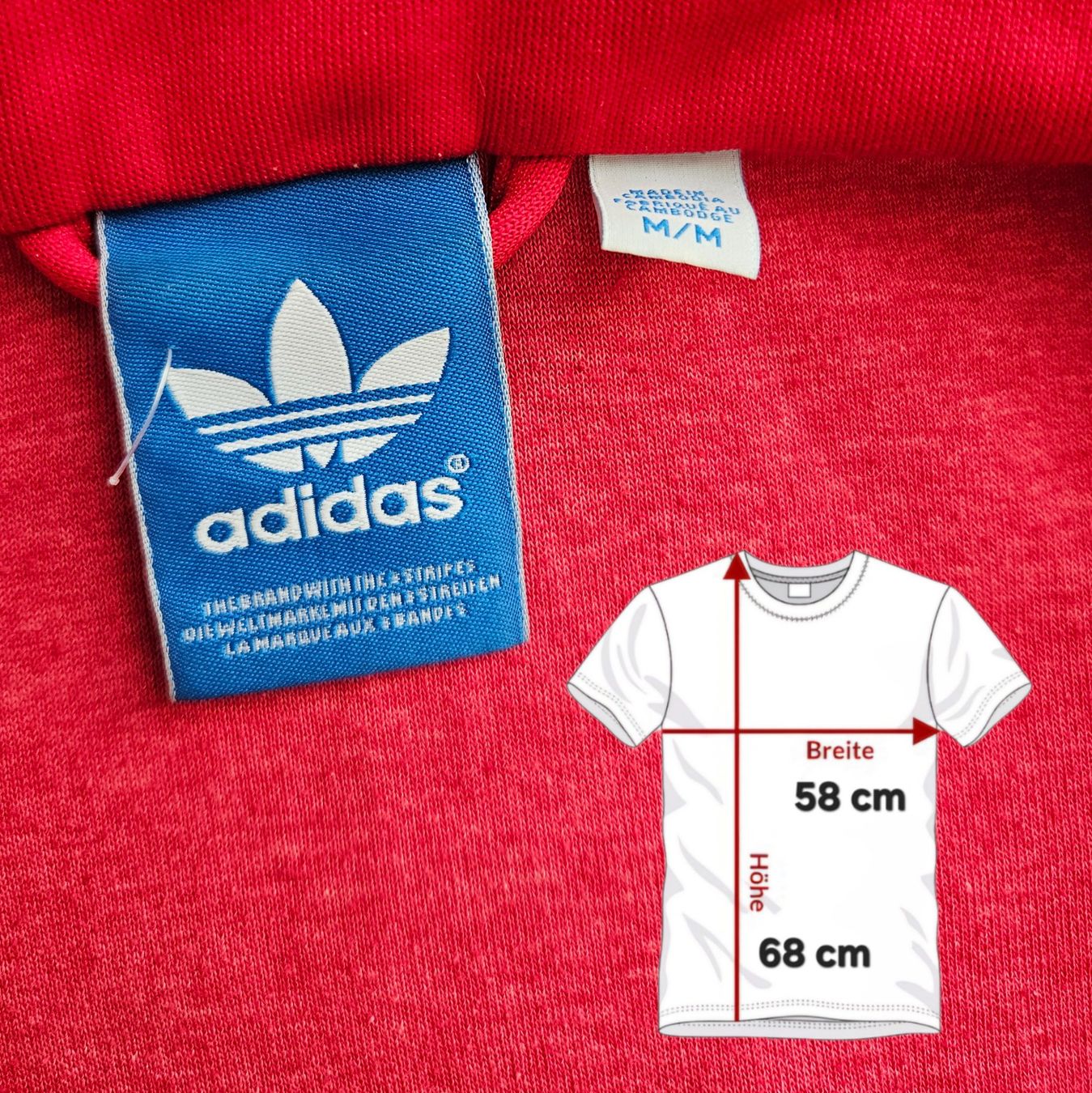 Adidas Maglioni & Felpe: Jacke adidas Grösse M retro Pullover – Usato da Hägglingen venduto da United-Village-Trade 4