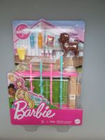 Barbie - Mini -Spielset Tischfussball mit Hund  Ab 4 Jahren