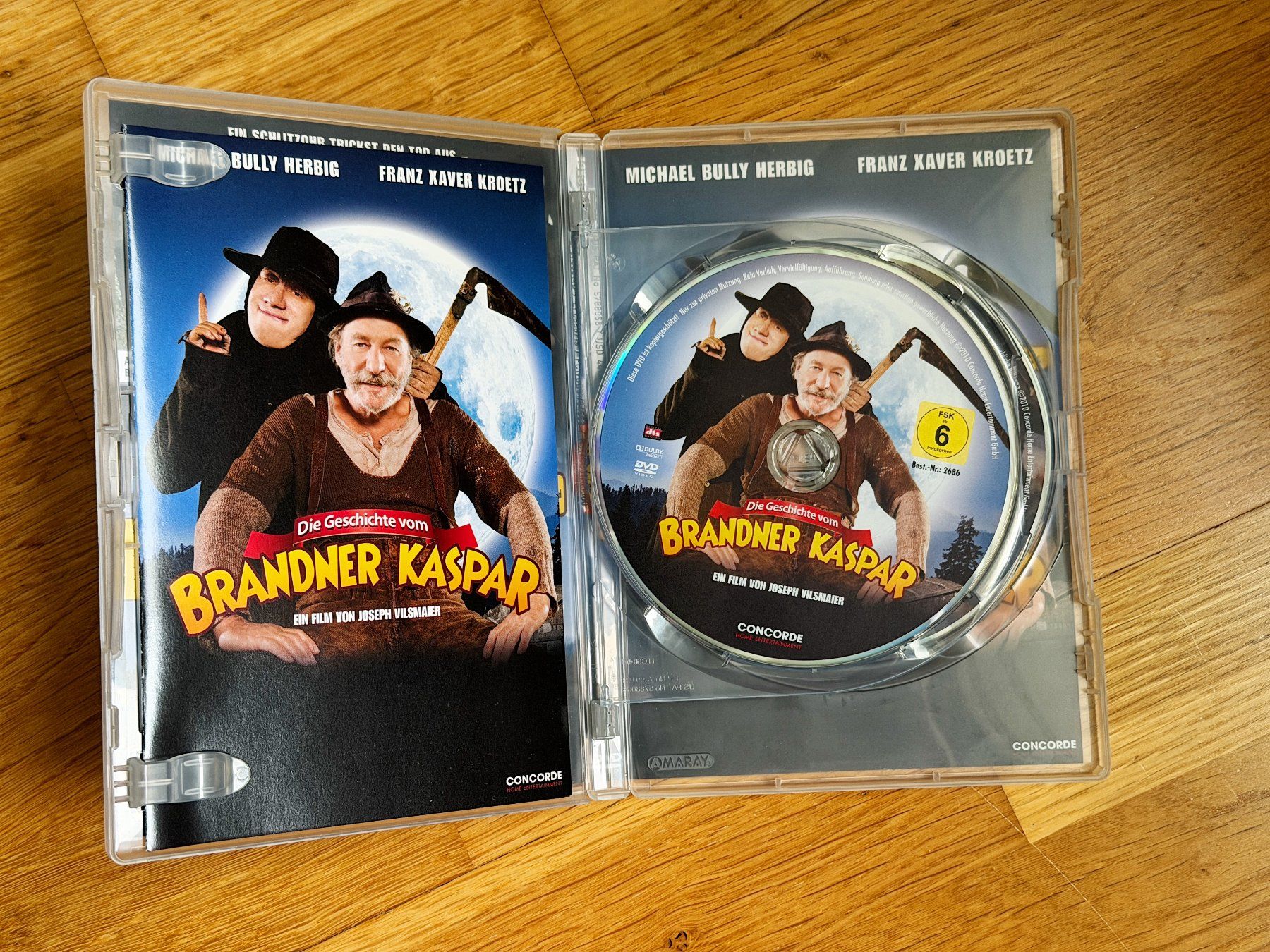 Tous les DVDs: Geschichte vom Brandner Kaspar, DVD, Bully – D'occasion à Adliswil par Ch_Mei 2