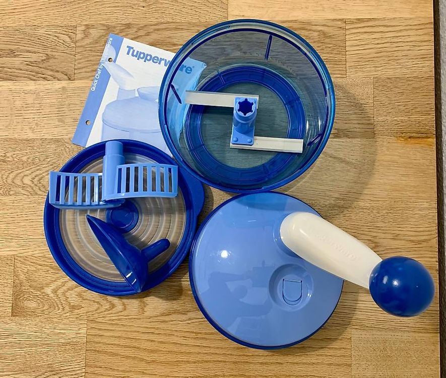 Tupperware Quick Chef Blau, Zerkleinerer,Rühren,Mixen usw. (Neu (gemäss Beschreibung)) in