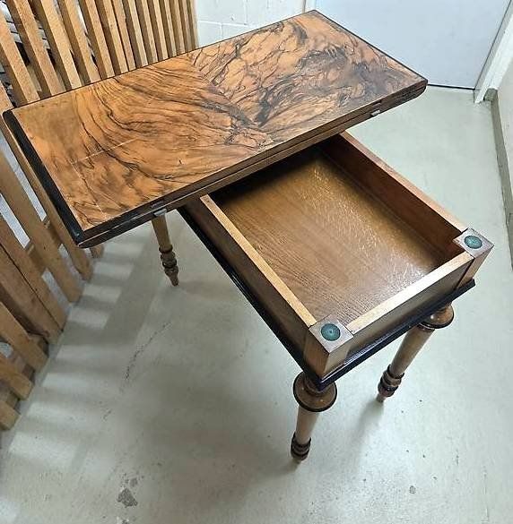 Tavoli: Antiker Jugendstil, Spieltisch, klappbar – Usato da Eschenbach venduto da Alicekunst 4