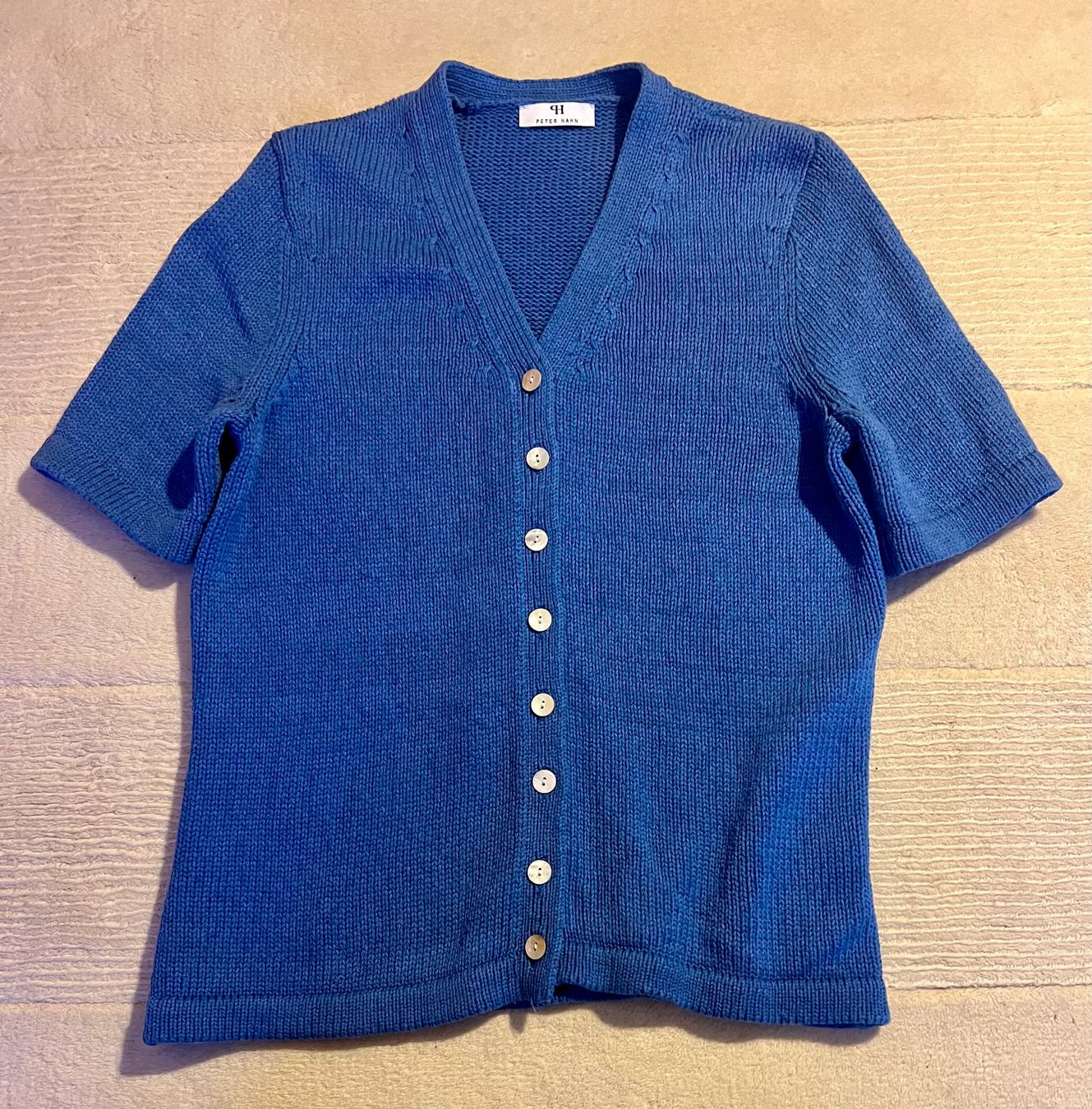 Peter Hahn Giacche: Strickjacke kurzarm Gr.44 – Usato da Endingen venduto da chocosweet