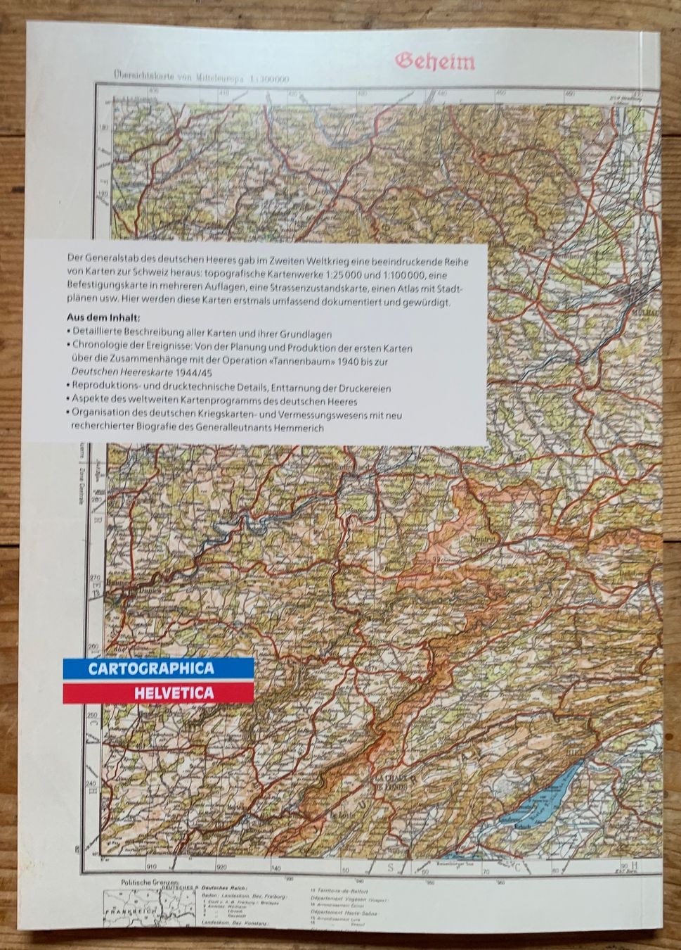 Livres: Büchlein Deutsche Kriegskarten der Schweiz – D'occasion à Goldingen par Bergler012 1
