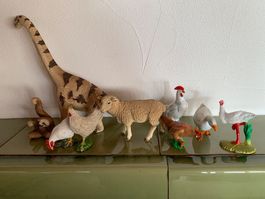 Schleich Tiere, Set 9 Stk.