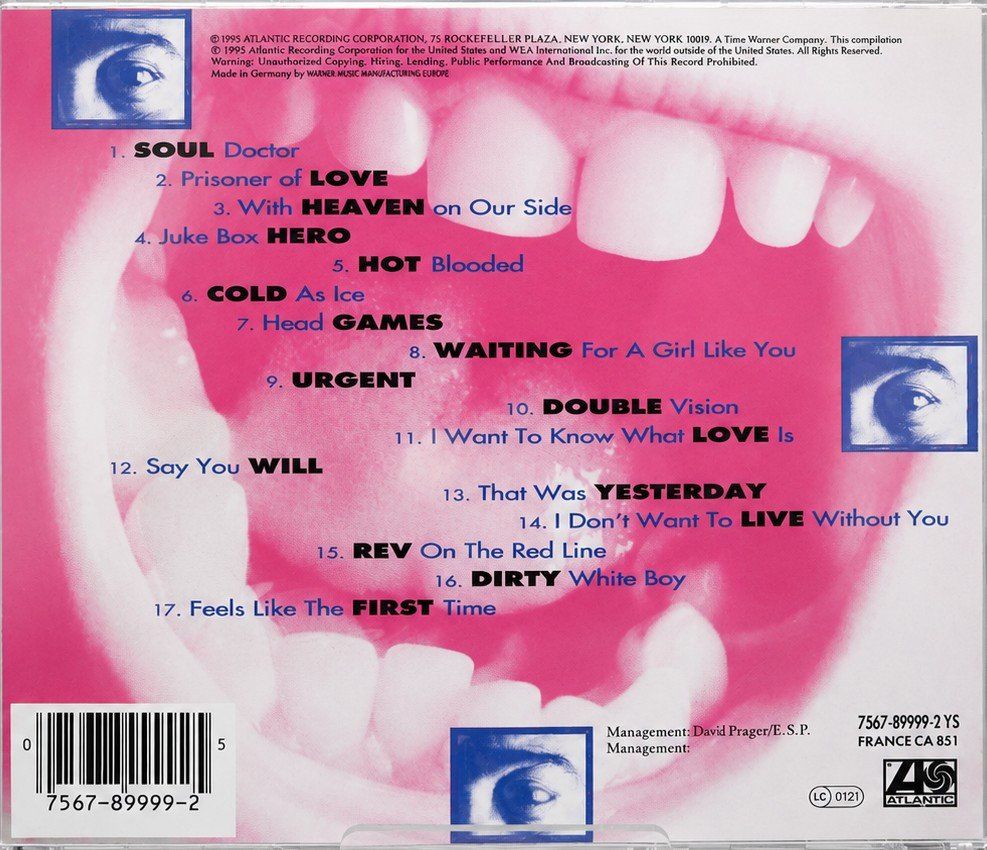 CD: CD Foreigner "The Very Best And Beyond", Nr. 993 – Nuovo e nell'imballaggio originale da Kottwil venduto da Crazyrolf 1