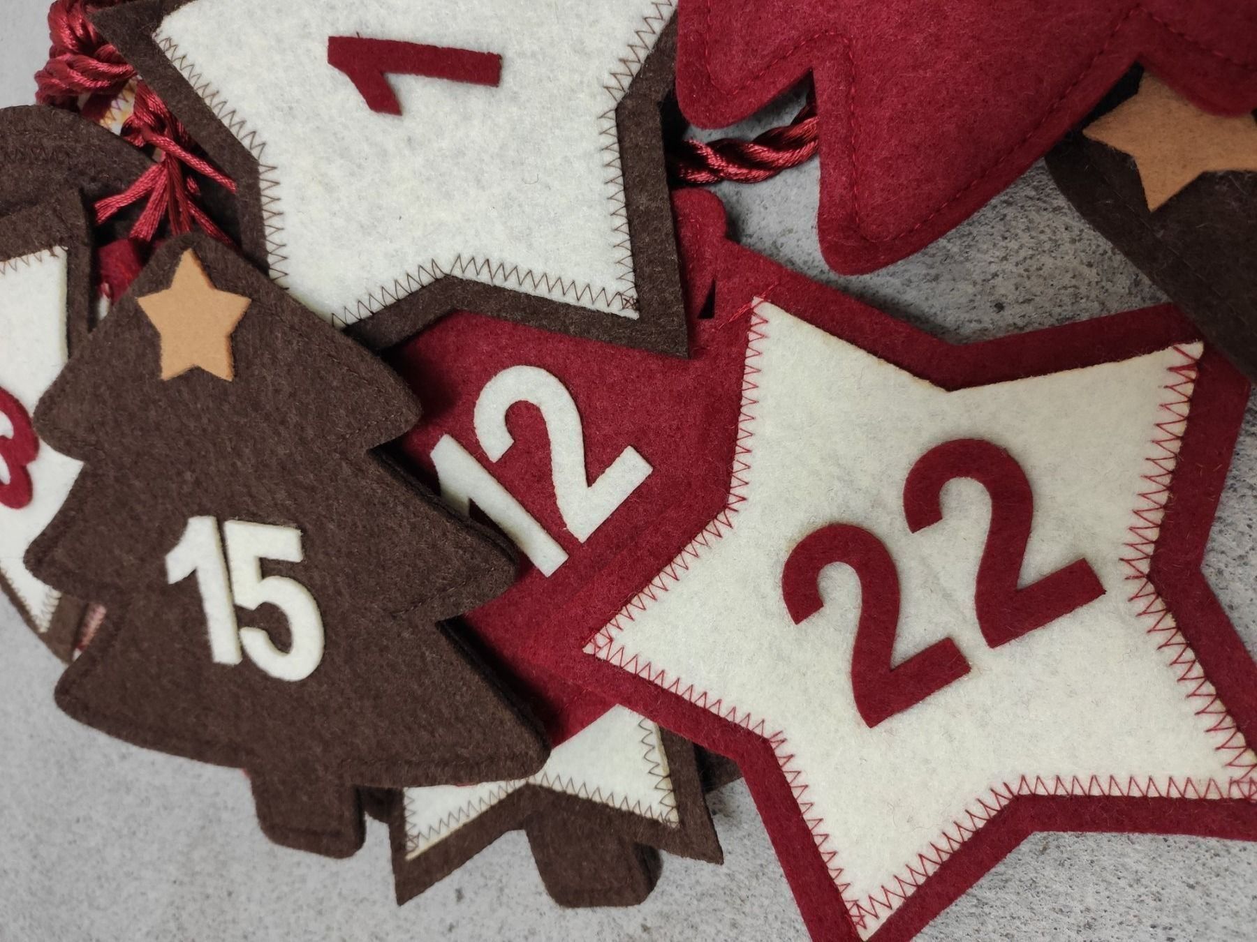 Tutte le decorazioni: Handgemachtes Adventskalender NEU – Nuovo e nell'imballaggio originale da Zürich venduto da chukye 2