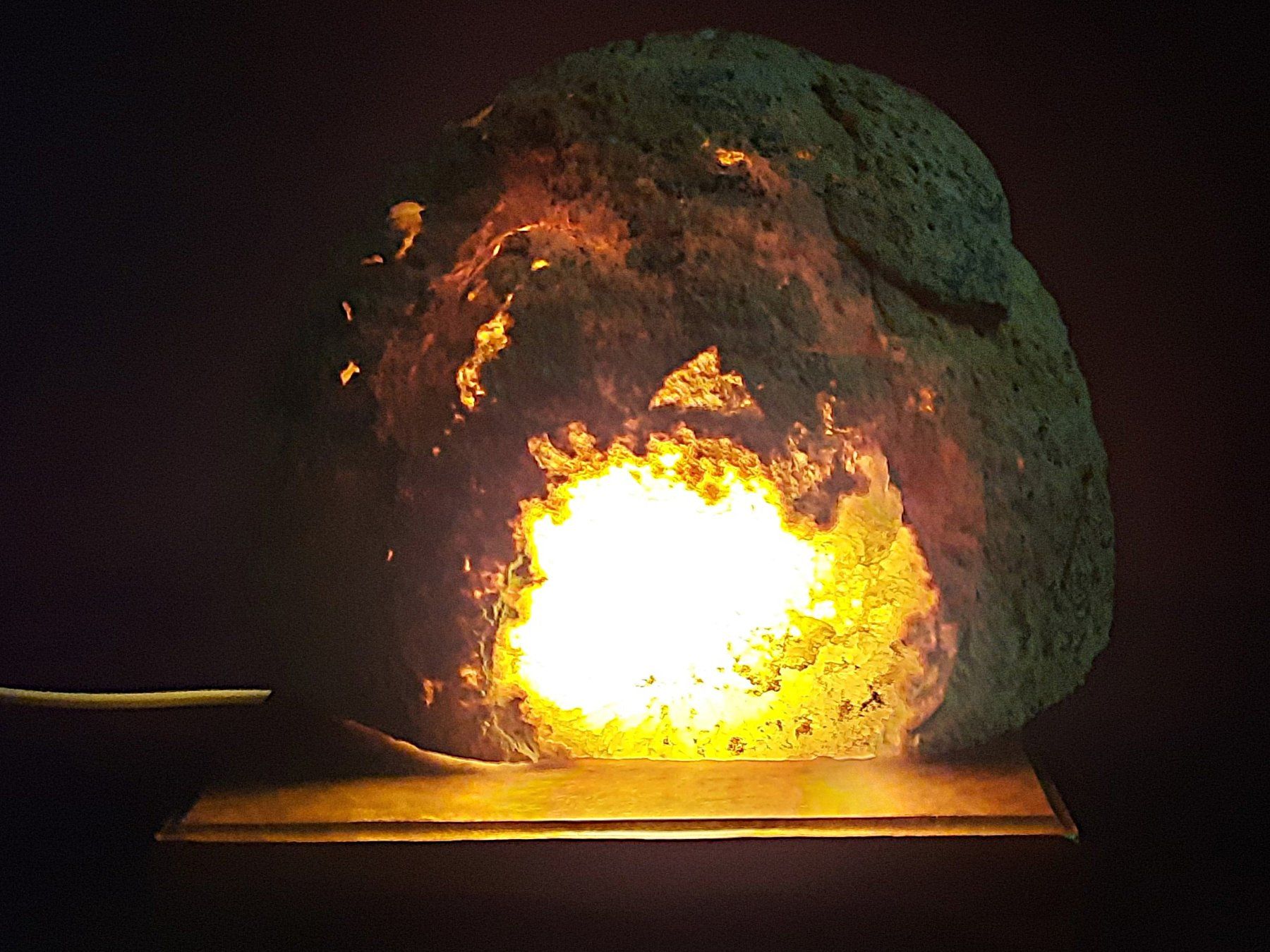 Lampen: Achat-Geode Lampe – Gebraucht aus Beinwil am See von Restwert_Beinwil 1