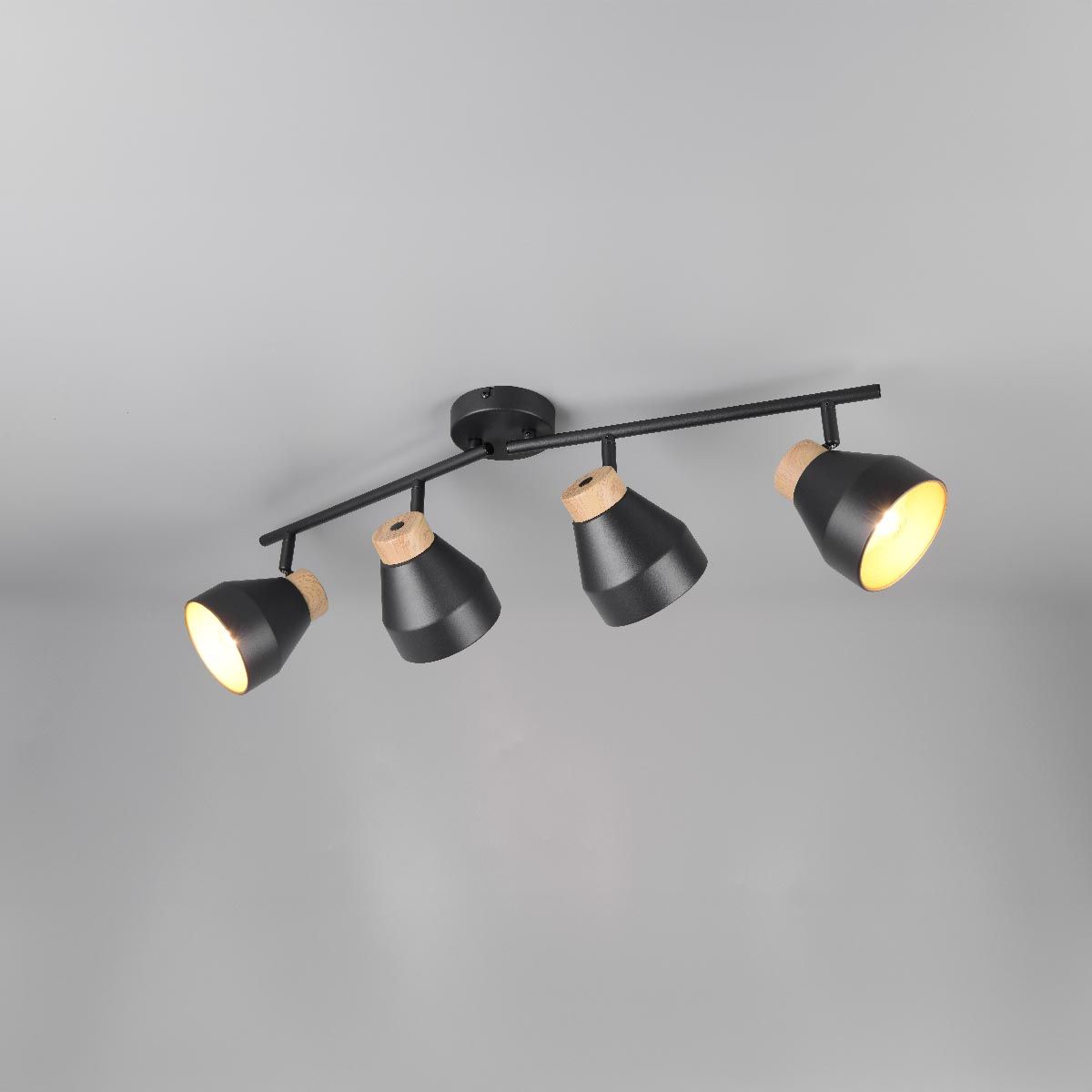 Lampade: Deckenstrahler, 4 Spots, 72 cm x 15 cm – Nuovo (secondo la descrizione) da Kreuzlingen venduto da Smart-Light 1