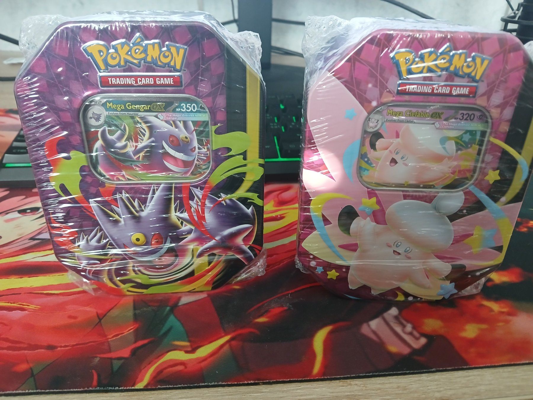 Pokémon Carte collezionabili: Mega Gengar Ex & Mega Cefable Ex Tins EN sealed – Usato da Bülach venduto da PokeGoods.ch