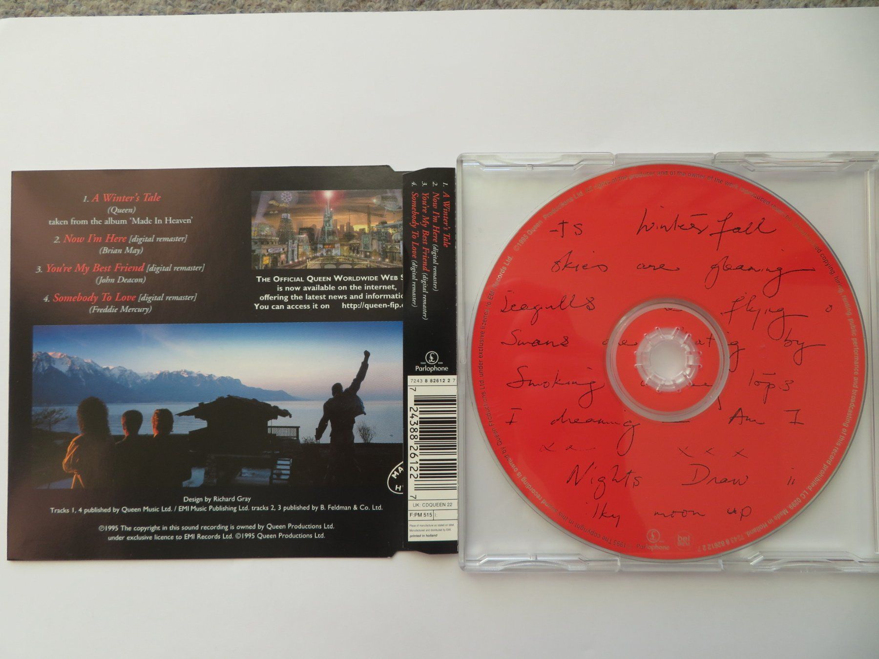 CD: QUEEN ☆ A Winter's Tale ☆ Maxi-CD – Usato da Eysins venduto da zurkip 1