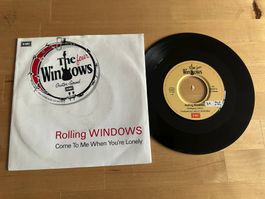 THE FOUR WINDOWS rare Rolling Windows Single Kult SWISS 80's