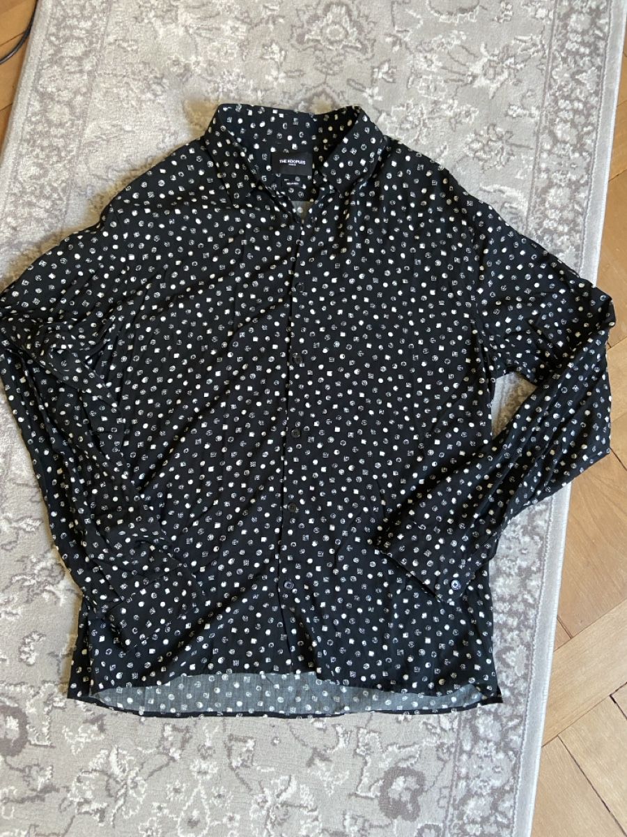 Kooples Camicie: The Kooples Men Microdots Relaxed Fit Button Down Shirt – Usato da Münchenstein venduto da B771 5