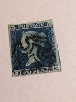 Two Pence Blue 1841, Platte 3 