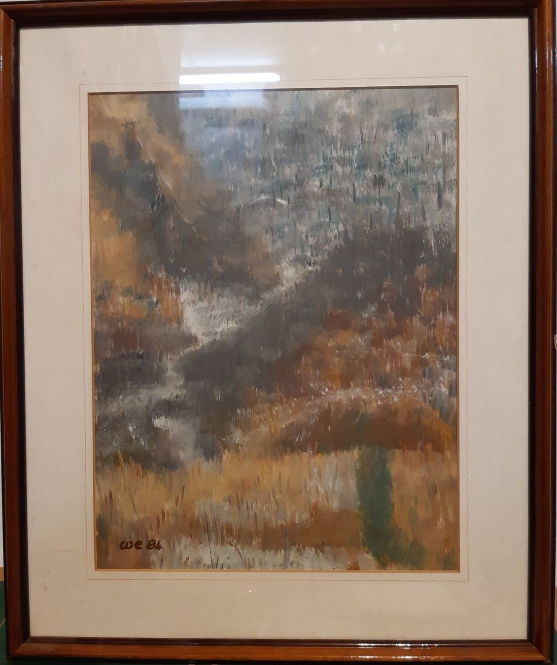 Gemälde: W. Eigenheer (1910-2002)paysage valaisan – Gebraucht aus Lausanne von leneko