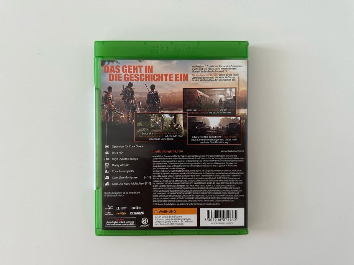 Giochi: Tom Clancy's The Division 2, Xbox One Series X – Usato da Couvet venduto da Aura_aura 2