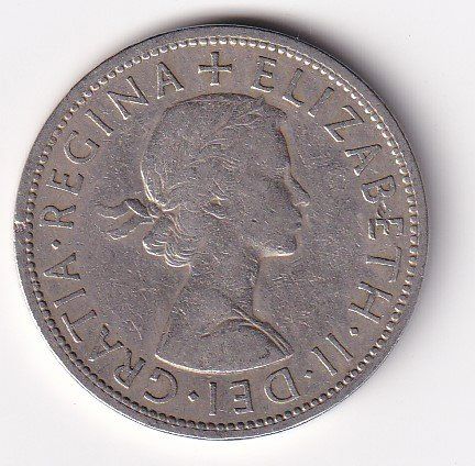 Tutti le monete: England half crown 1956 – Usato da Neuchâtel venduto da karlpierrino 1