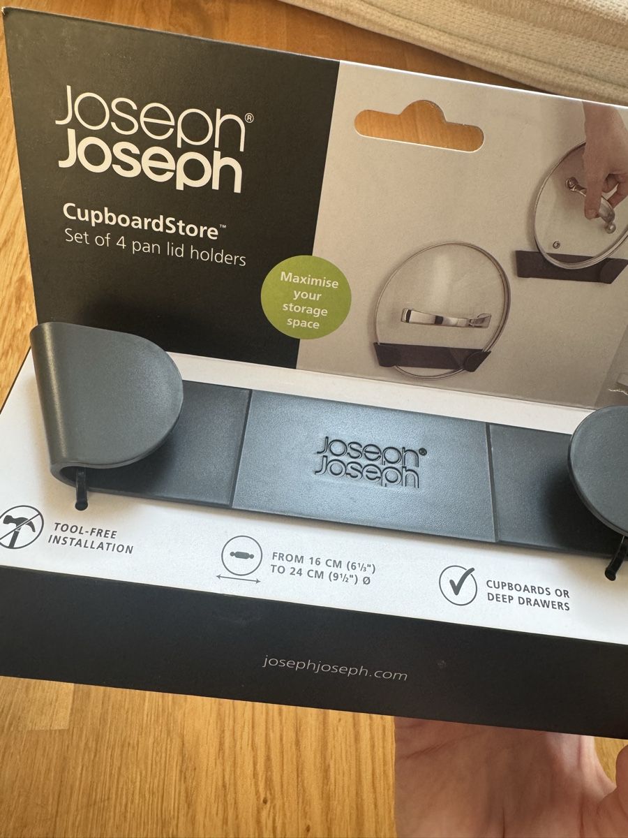 Joseph Joseph Appareils de cuisine: Joseph Joseph cupboard store Deckelhalter – Neuf avec emballage d'origine à Zürich par ant_g5cs 1