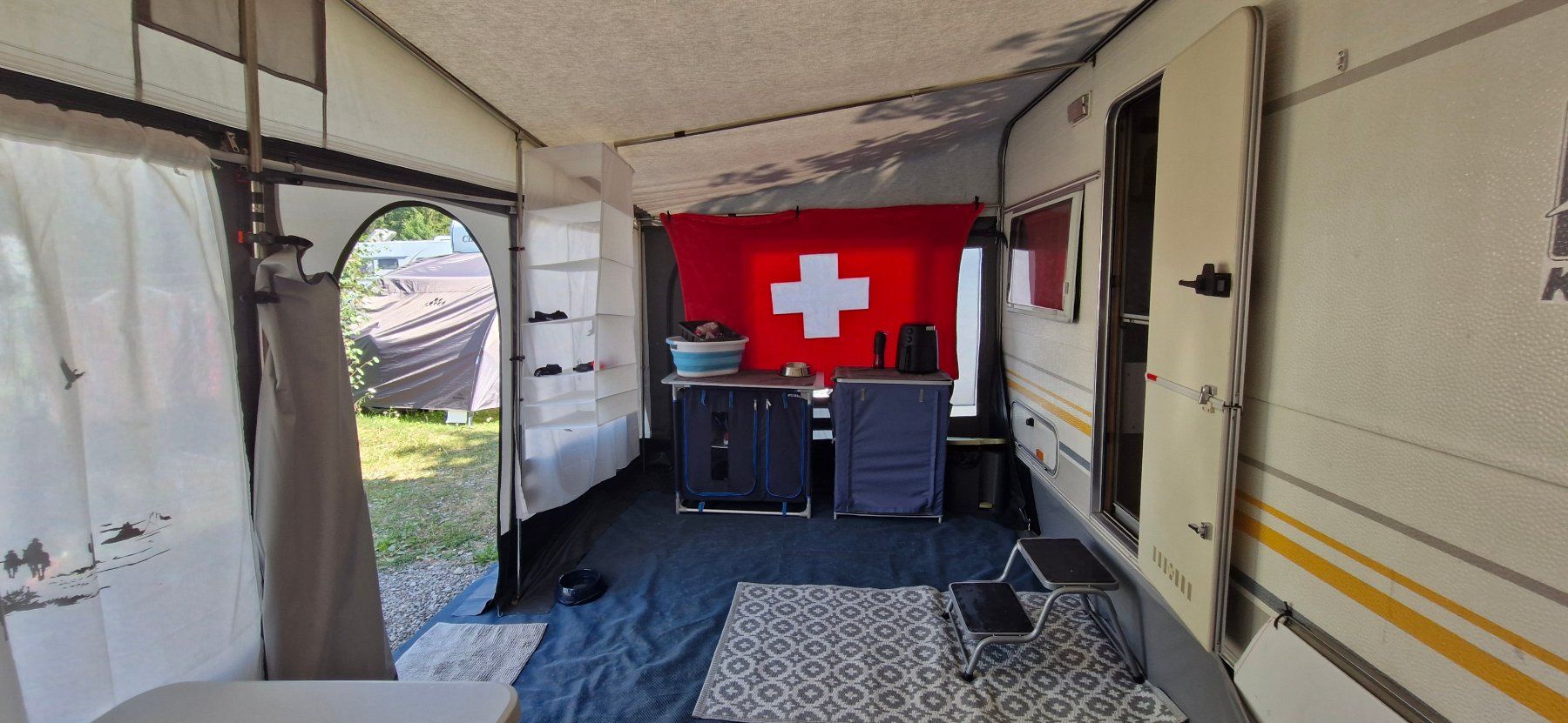 Rimorchi: Wohnanhänger Knaus Südwind 530TK, gebraucht – Usato da Gächlingen venduto da Open-Heart-Cowboy 3