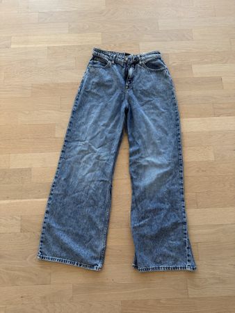 Lee Stella A Line Wide Leg Jeans Hellblau – W27/L31