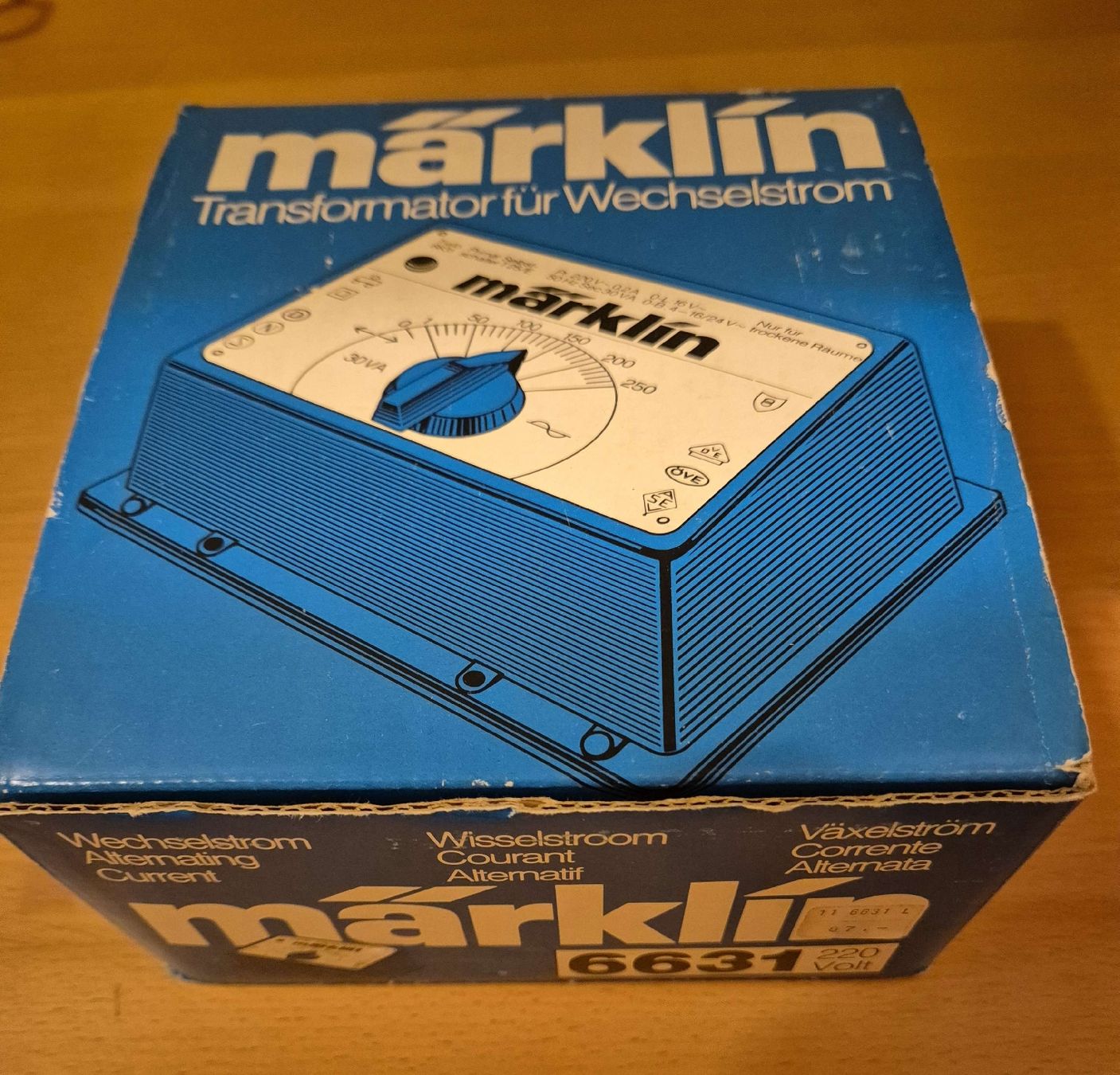 Märklin Modelleisenbahnen: Märklin Transformator 6631 Wechselstrom – Gebraucht aus Männedorf von Frangi_15