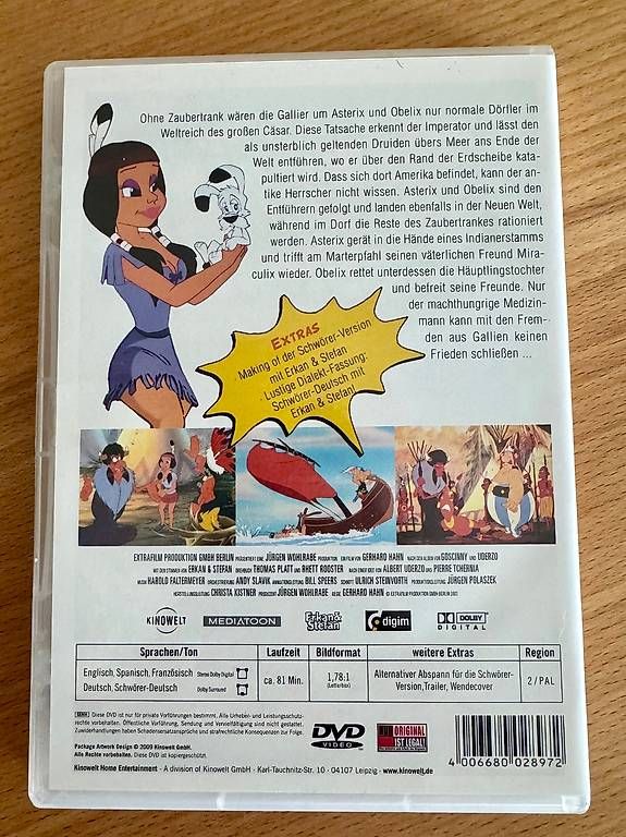 Tutti i DVDs: DVD - Asterix in Amerika – Usato da Gersau venduto da walin_6442 2