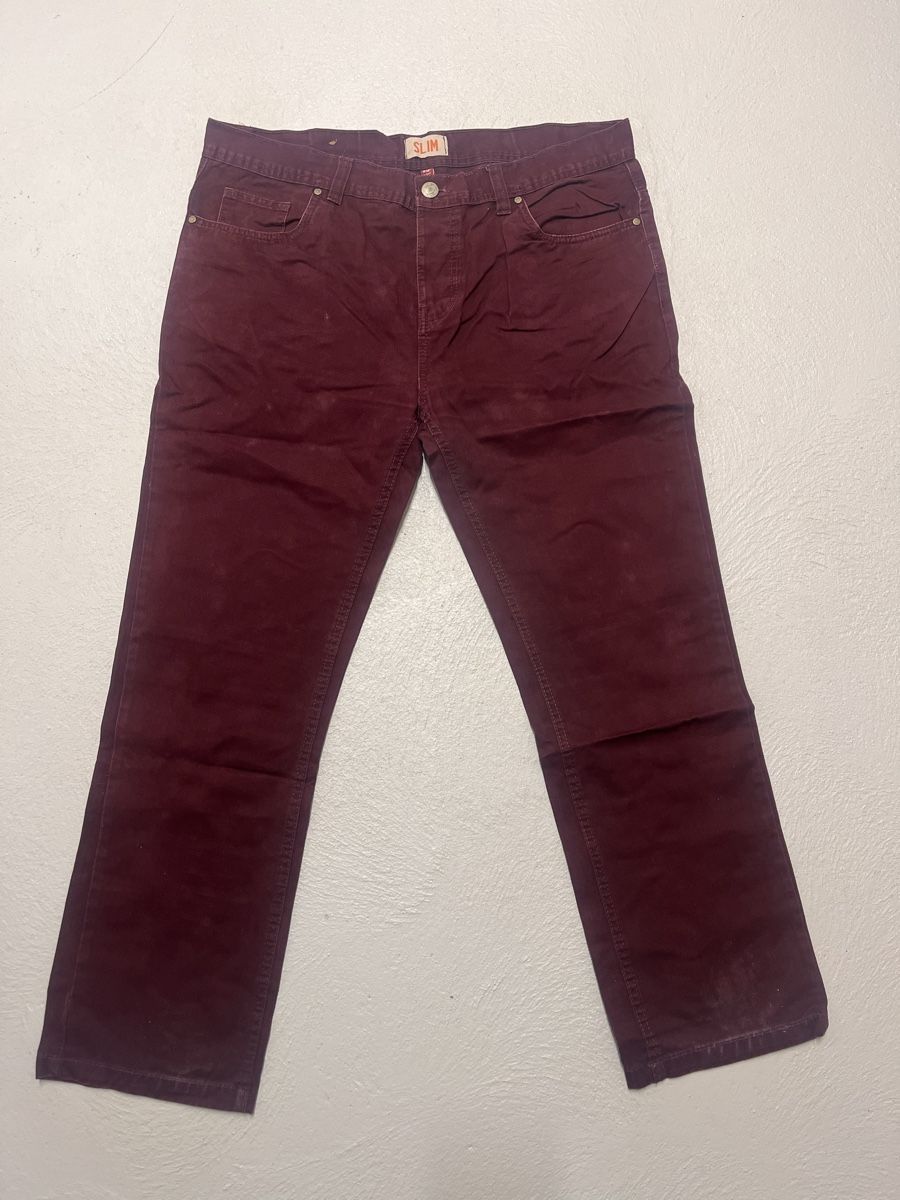 Pantaloni: Chino Hose Bordeaux Gr 38 x 30 – Usato da Pfäffikon ZH venduto da Restore-Me