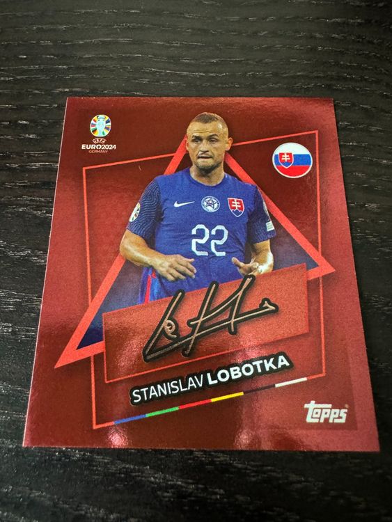 Topps UEFA EURO 2024 Germany Sticker – Stanislav Lobotka (SVK SP) Star Player