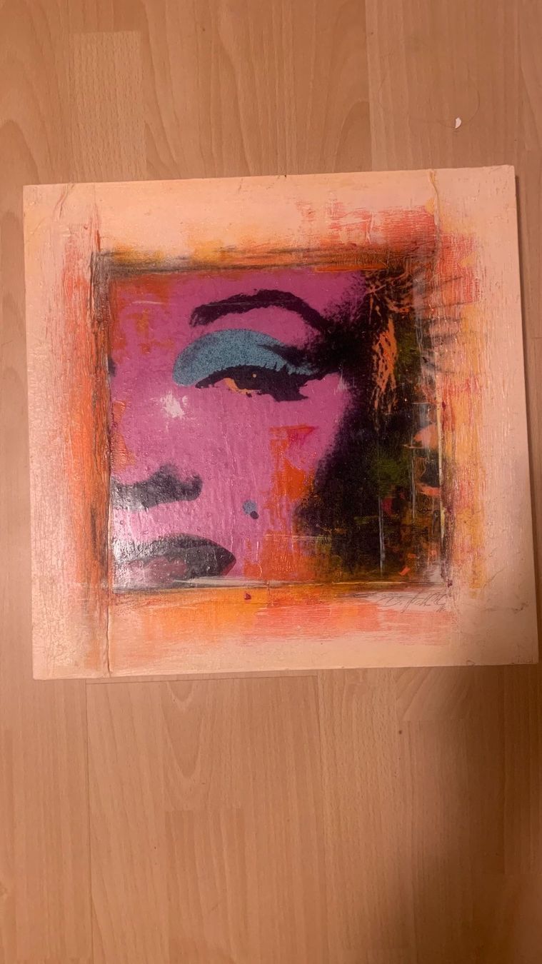 Dipinti: Marilyn  Monroe Gemälde 40*40 – Usato da Ebikon venduto da Minimelili11