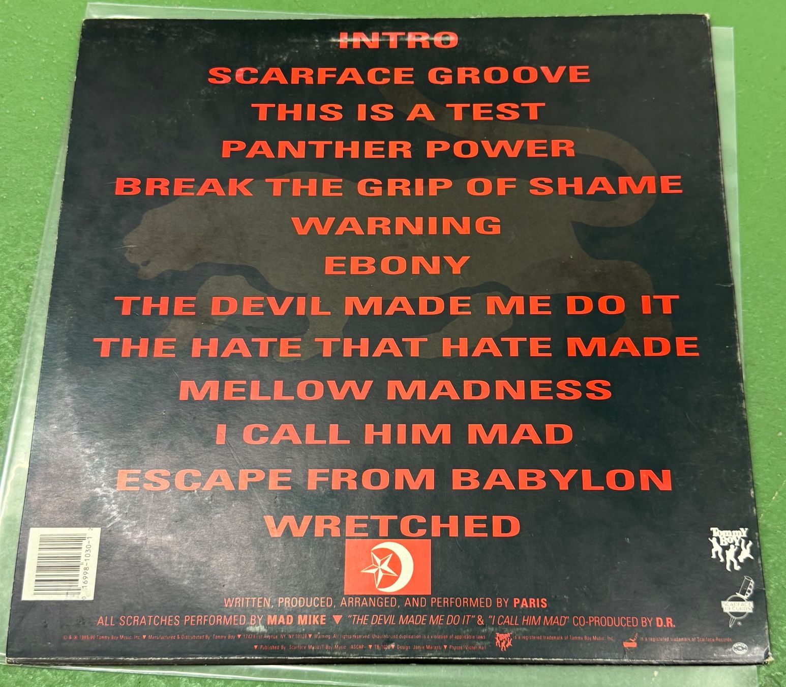Dischi in vinile: Paris: The Devil Made Me Do It (Hip Hop, LP) – Usato da Basel venduto da Ostschweiz06 1