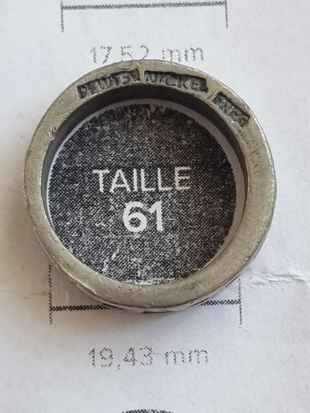 Anelli: Nickel Ring – Usato da Schaffhausen venduto da Leveron13