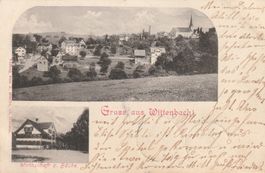 AK  Gruss aus  Wittenbach Wirtschaft Bäche gebraucht 1903