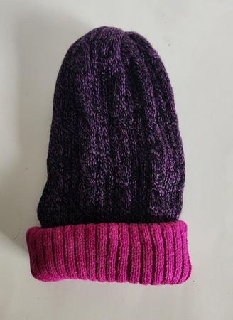 wunderschöne Alpaka Wendemütze 2 in 1, Unisex, NEU!!