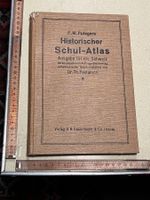 buch, historischer, schul atlas, 1931, schweiz