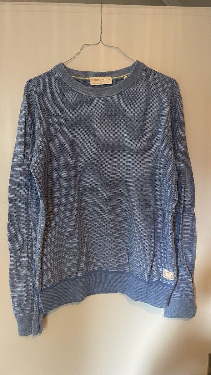 Maglioni & Felpe: Scotch & Soda Strickpullover hellblau Gr. L, wie neu – Usato da Bern venduto da gelbepunkte