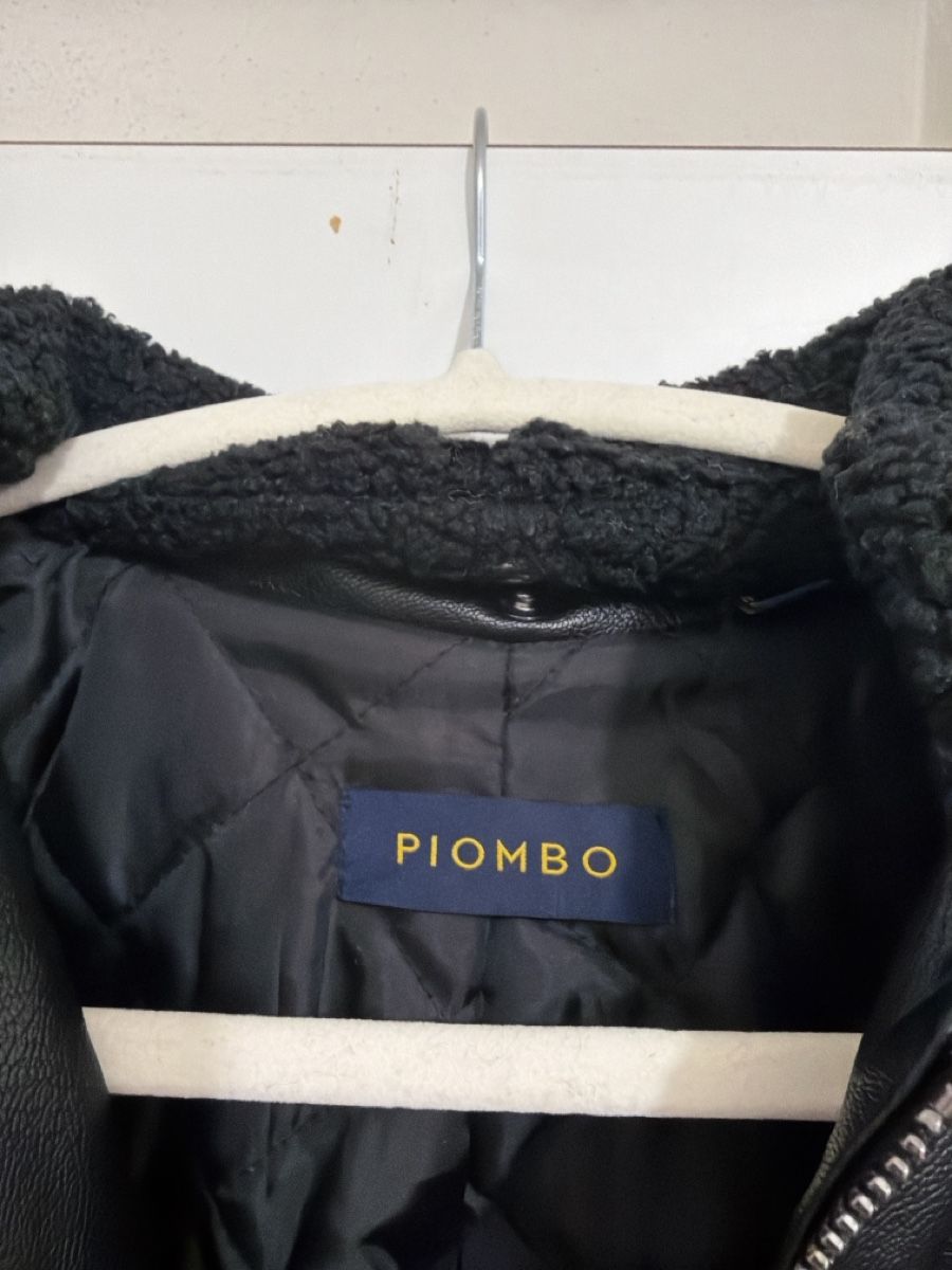 Giacche: Piombo Black Faux Leather Jacket, Warm & Stylish. – Nuovo (secondo la descrizione) da Zürich venduto da Pandainlondon 1