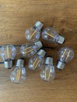 8 LED Leuchtmittel Lichterketten outdoor E27 8er Set