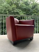 Hochwertiger Art Deco Sessel im Stil Bugatti De Sede