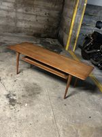 Table basse scandinave en teck – Peter Hvidt & Orla Mølgaard