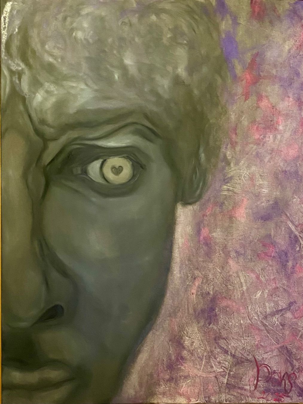 Dipinti: Oil Bild David /Pop Art Kunst Doks – Nuovo e nell'imballaggio originale da Beromünster venduto da dok_b8mf 8