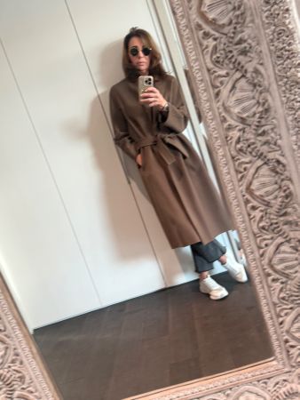 Neuer Max Mara Damenmantel, braun, Grösse 36, Neu-Zustand