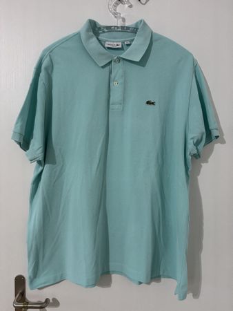 Herren Poloshirt Lacoste turkus Grösse 9/4XL oryginal top
