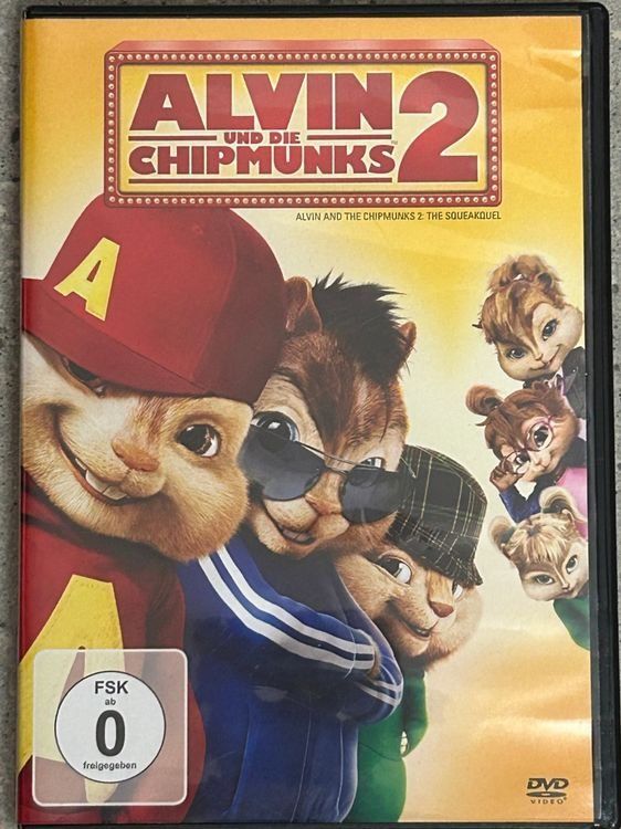 Tutti i DVDs: Alvin und die Chipmunks 2 – Usato da THERWIL venduto da Fcbbasel