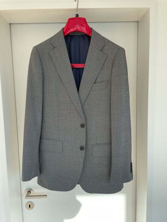 Suitsupply Anzug Grau Pure Wool Super 110 Grösse 48 Kaufen auf Ricardo