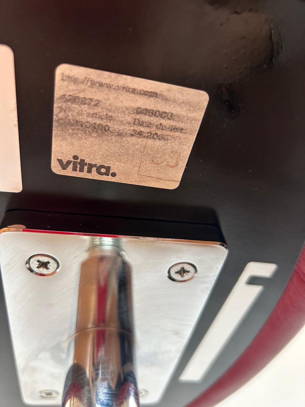 Vitra Sgabelli: Tabouret de bar Nelson Perch pour Vitra – Usato da Genève venduto da Flo_vbp6 3
