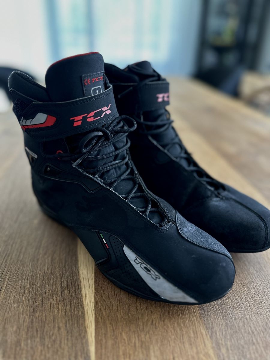 TCX Scarpe da uomo: TCX Motorrad Schuhe Gr. 44 – Usato da Stans venduto da mis_2ddw 2