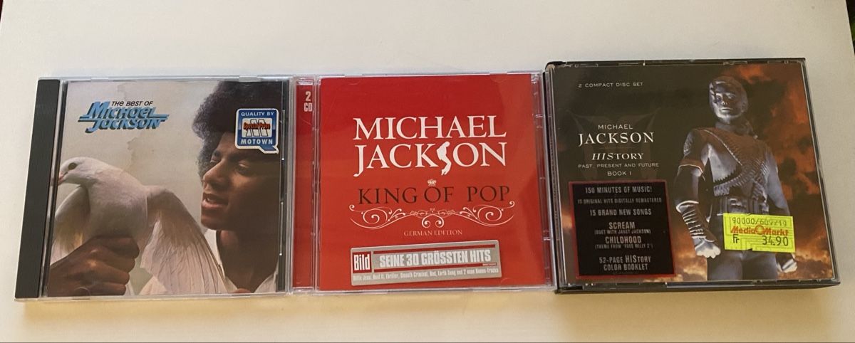 CD: Michael Jackson CD Konvolut 3 Stk – Nuovo (secondo la descrizione) da Allschwil venduto da Deal_Tiger99