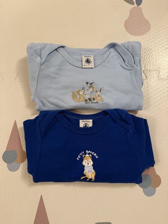 Petit Bateau 2 bodys 18m