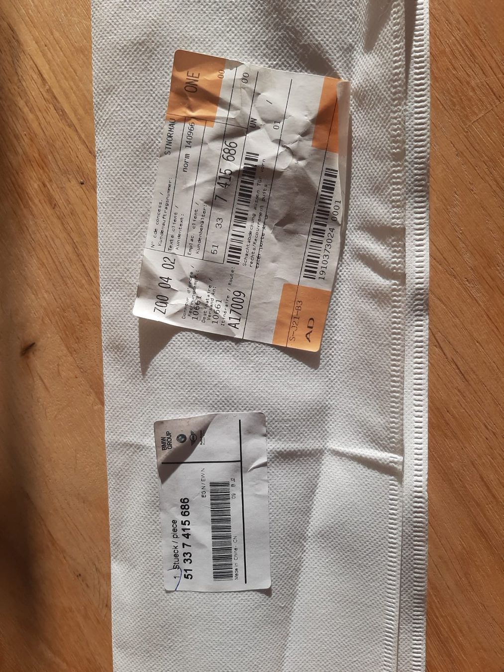 BMW Alle Autoersatzteile: BMW Schachtabdeckung Türe/Fenster   Neu  Zu verkaufen eine n – Neu und originalverpackt aus Mauren von lotus_46 1